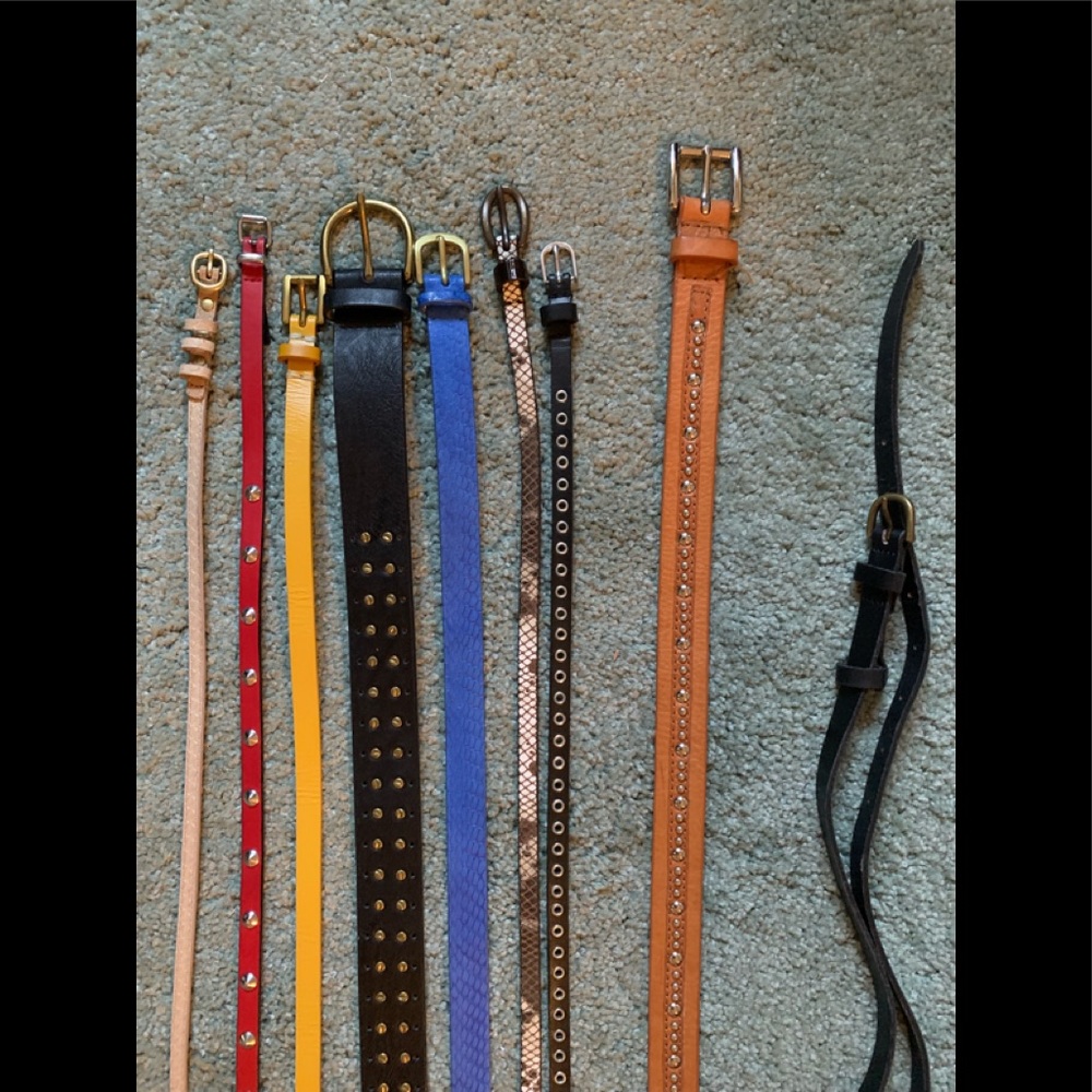 Belts jcrew, Michael Kors, & loft